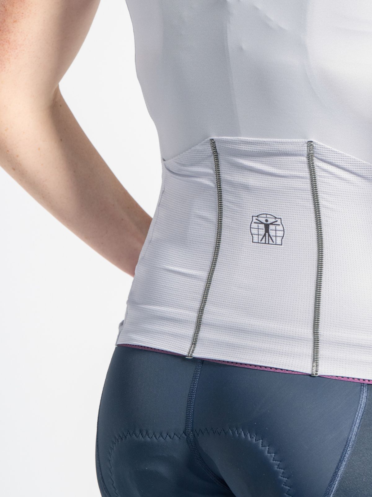 Epic Dames Wielershirt Cool Grey