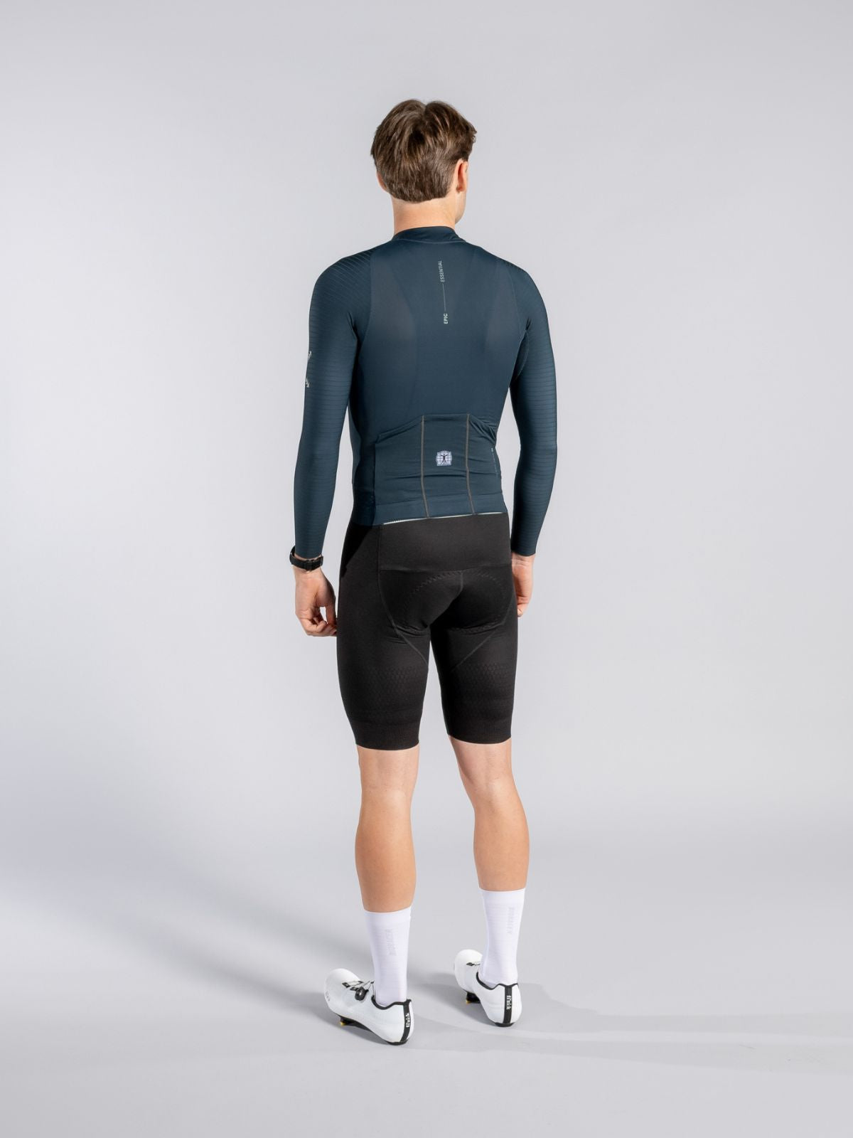 Epic Wielershirt Lange Mouwen Graphite Blue