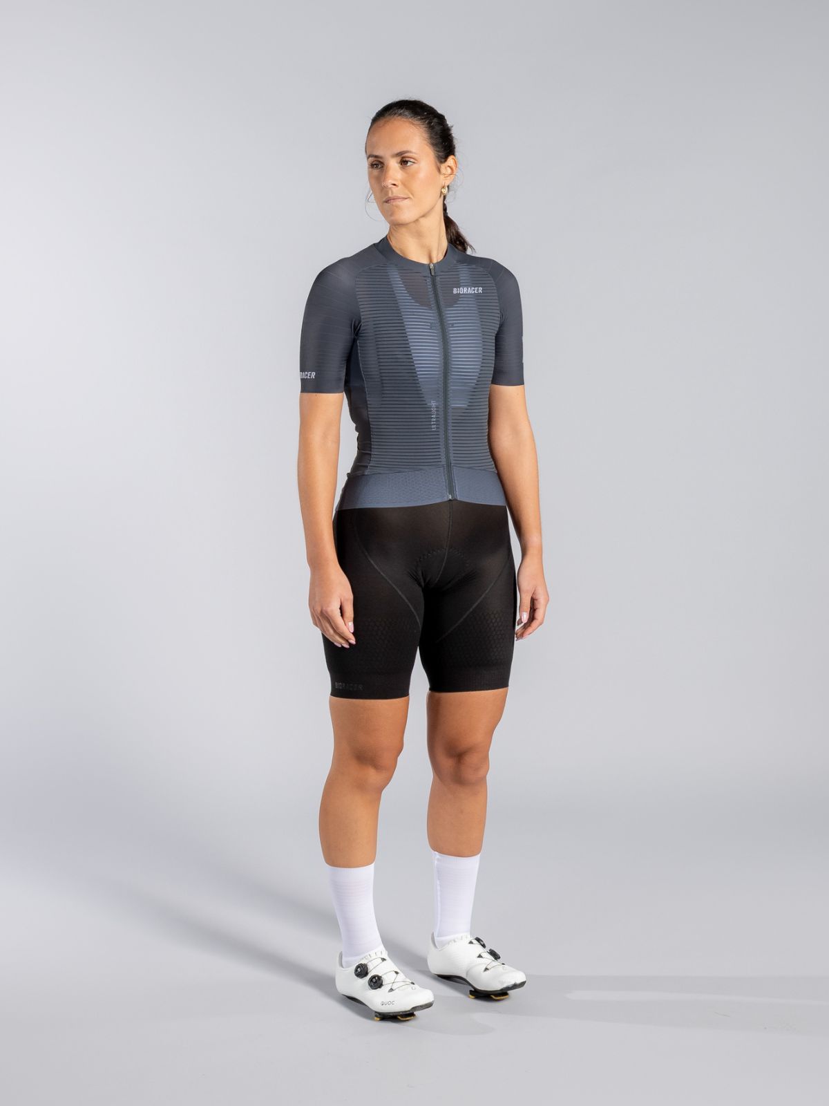 Epic Ultralight Dames Wielershirt Dusty Charcoal