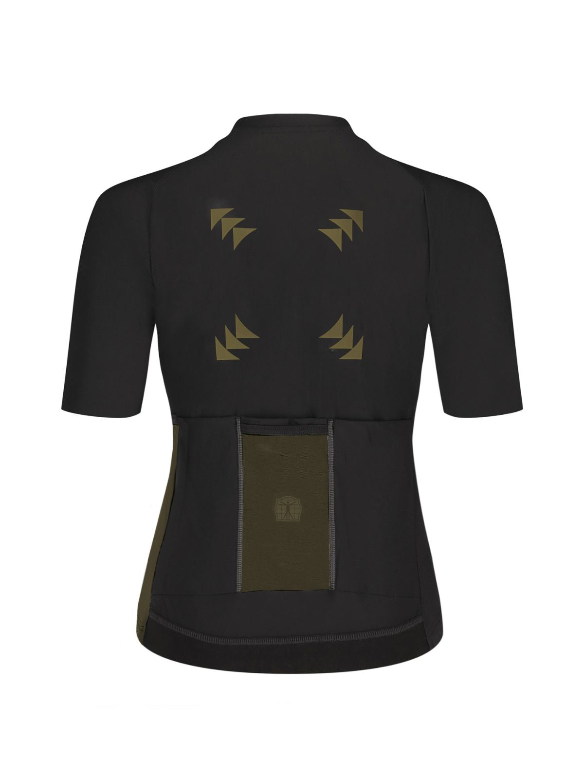 Gravel Dames Wielershirt Olive
