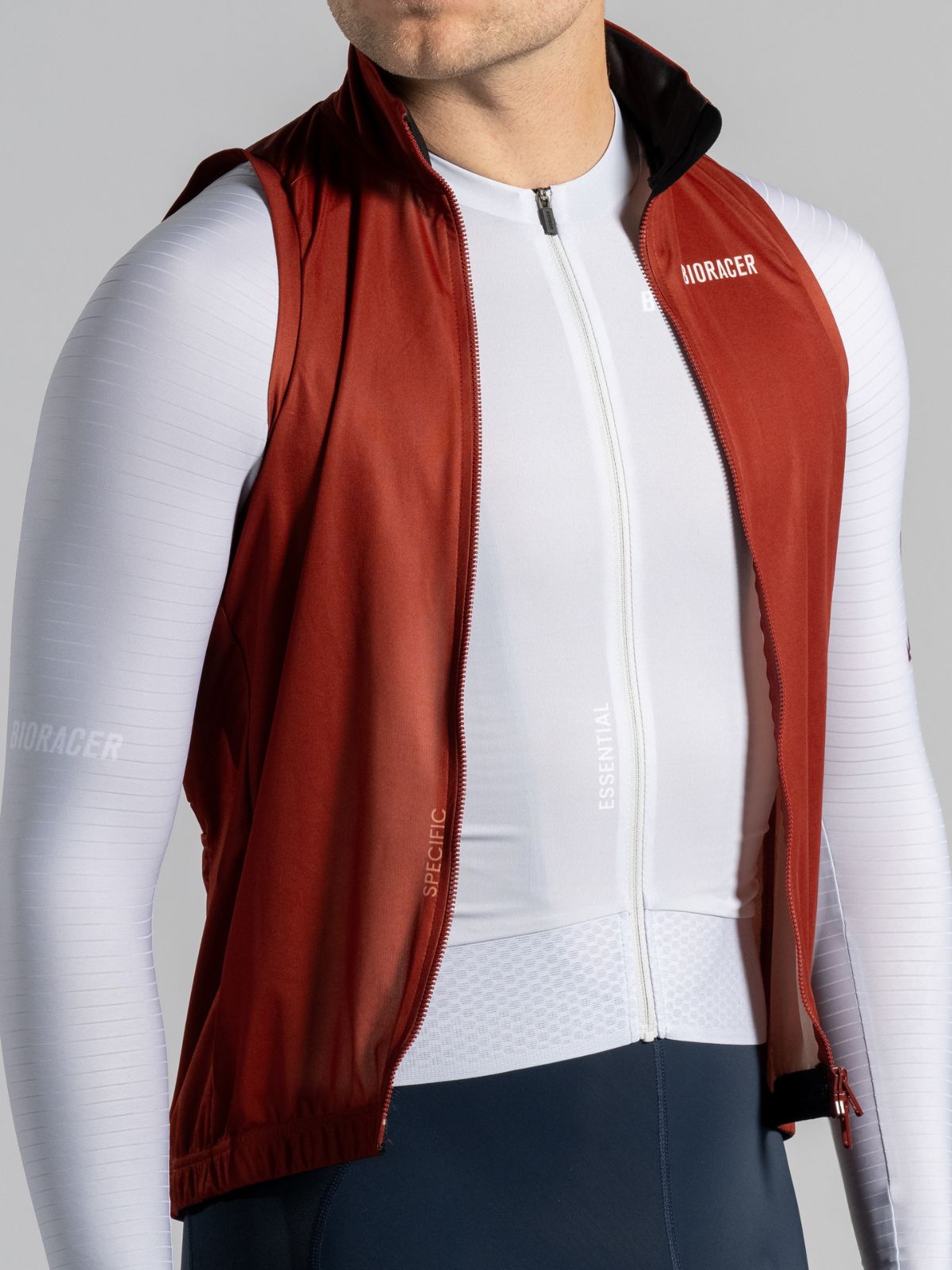 Wind Gilet Terra Cotta