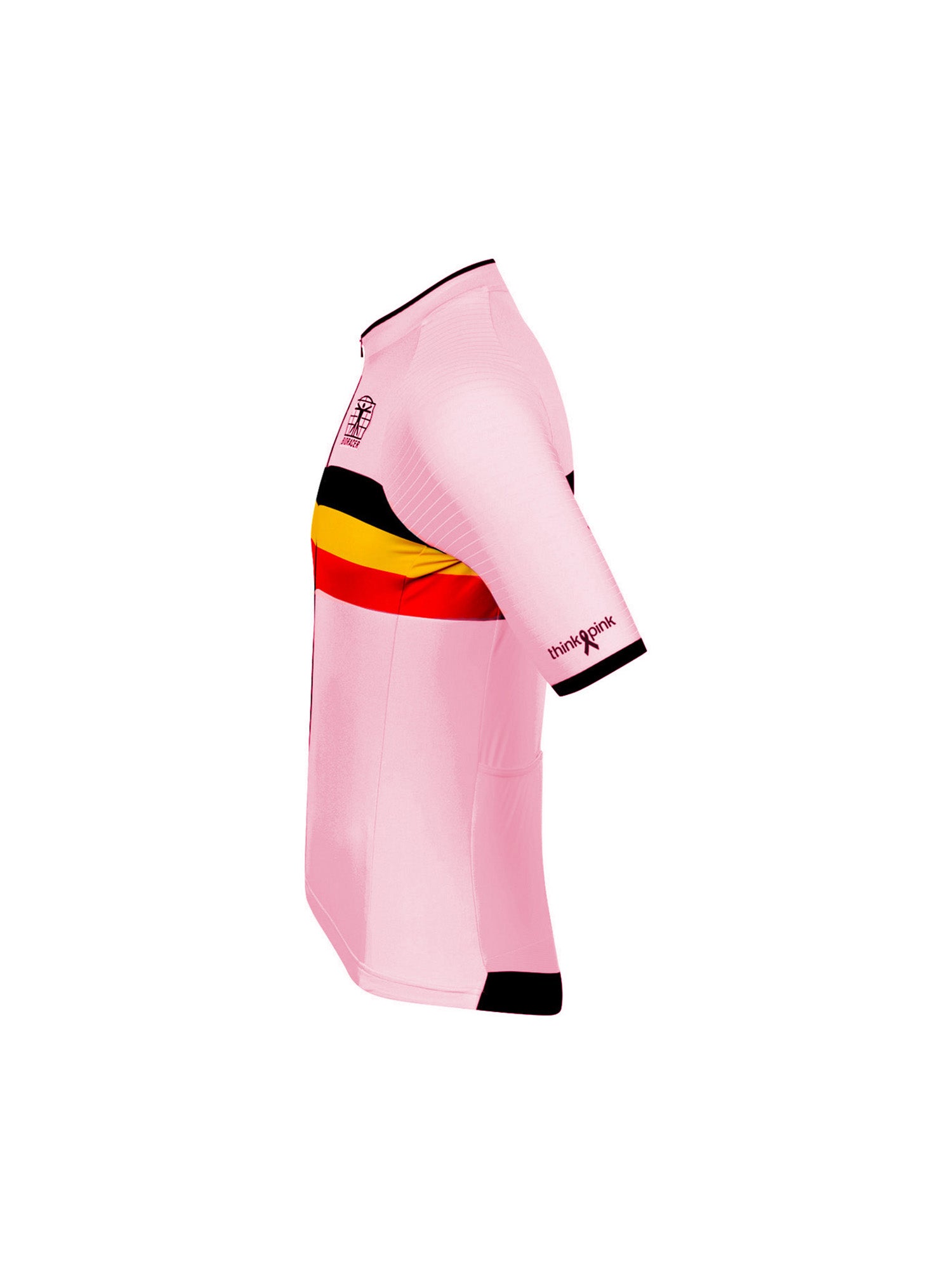 Official Belgian Cycling Icon Kids Jersey - Think Pink Edition