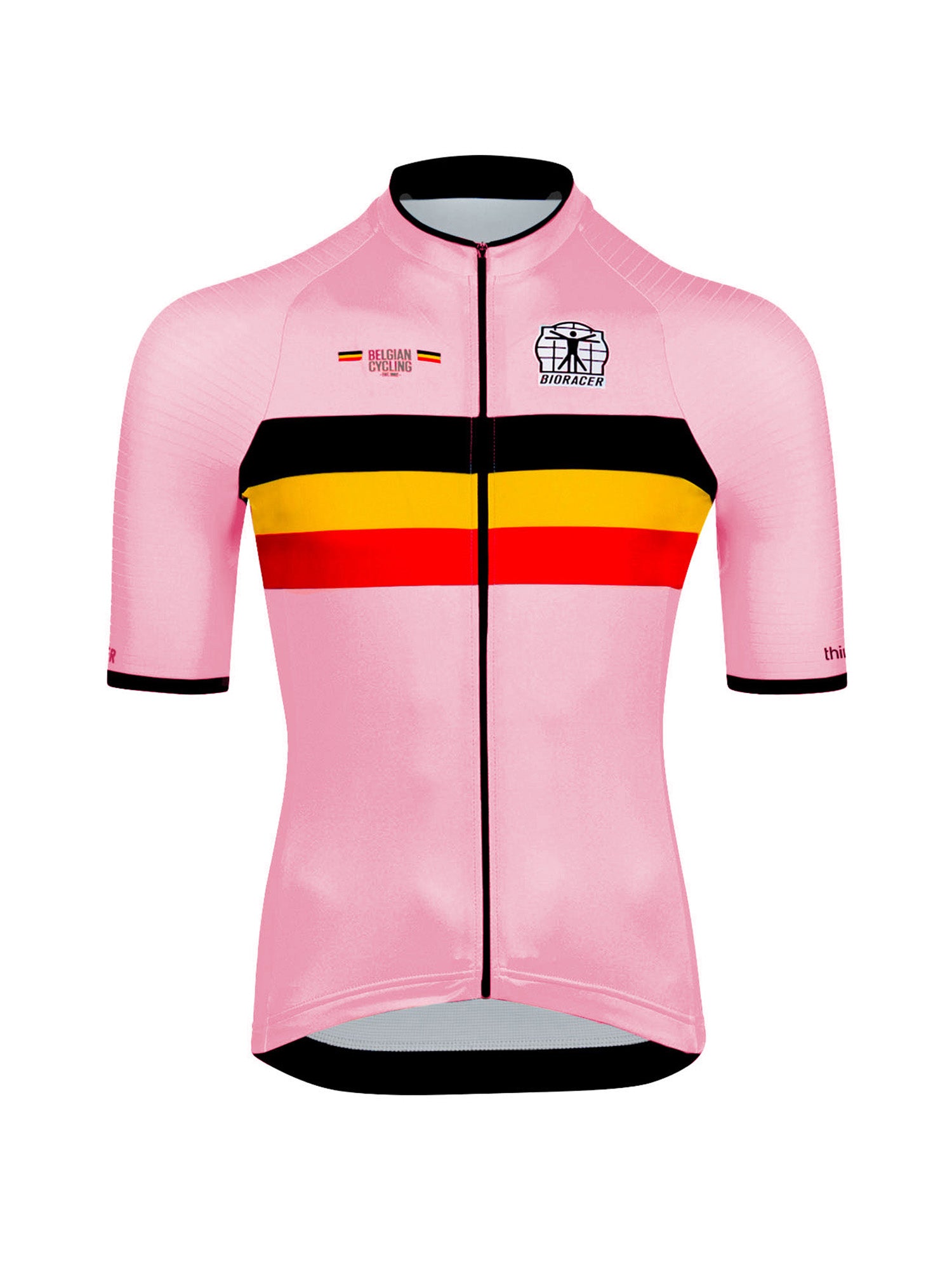 Official Belgian Cycling Icon Jersey - Think Pink Edition