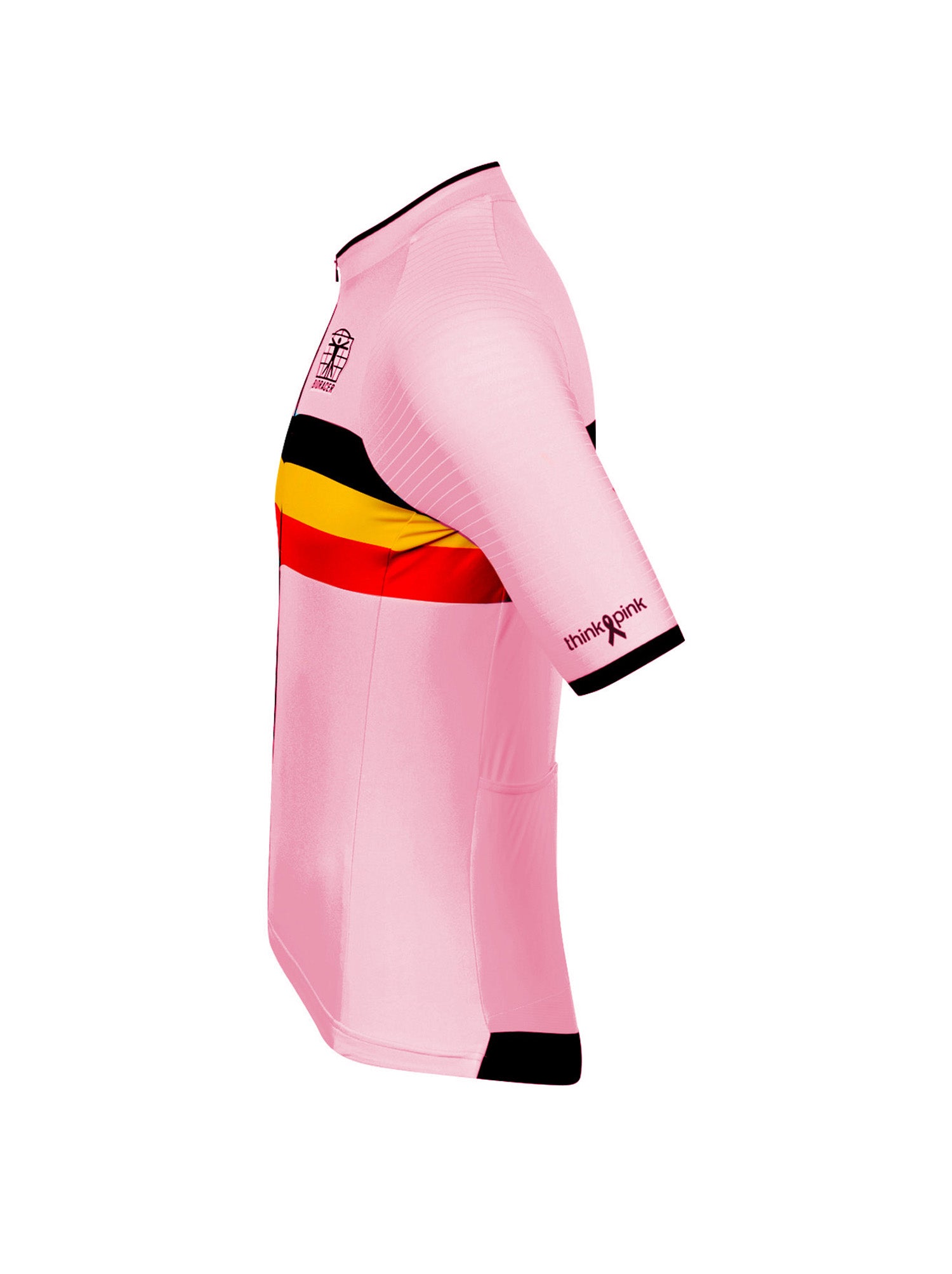 Official Belgian Cycling Icon Jersey - Think Pink Edition
