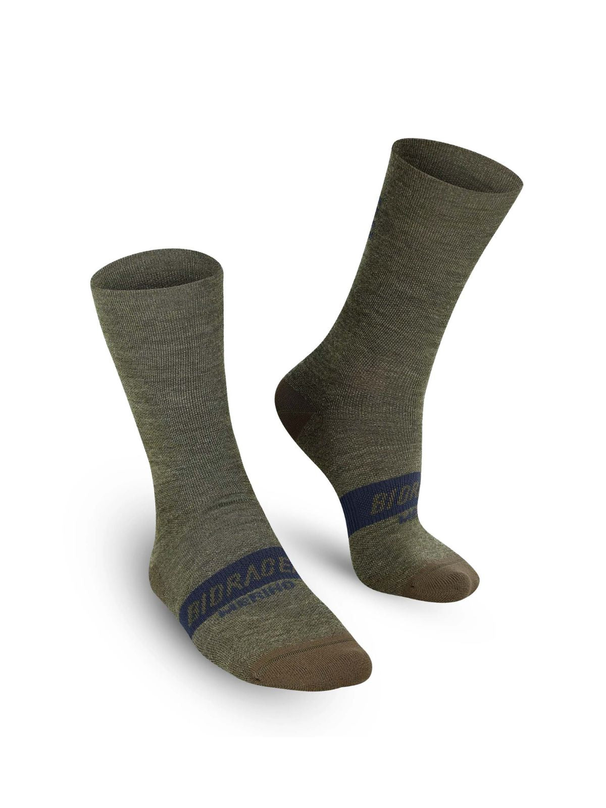 Thermische Merino-Socken Olive