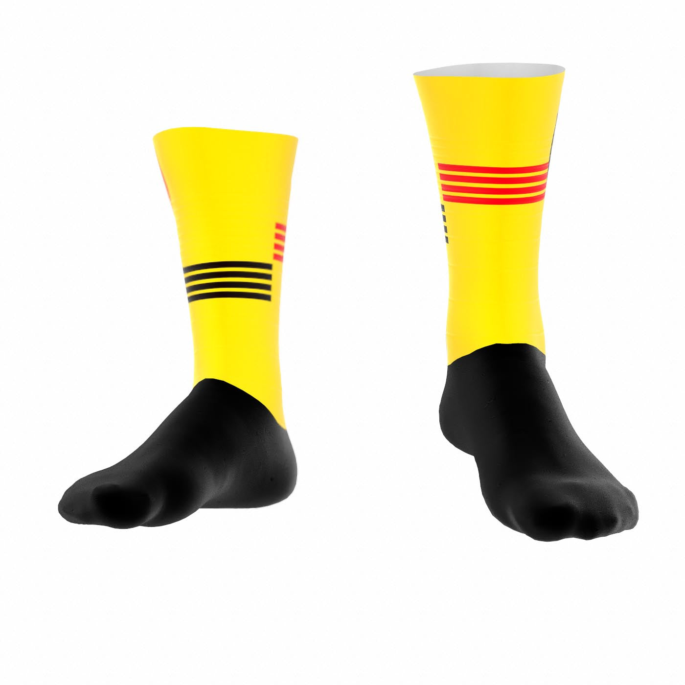 Officieel Team Belgium Technische Sokken Geel – Olympische Editie