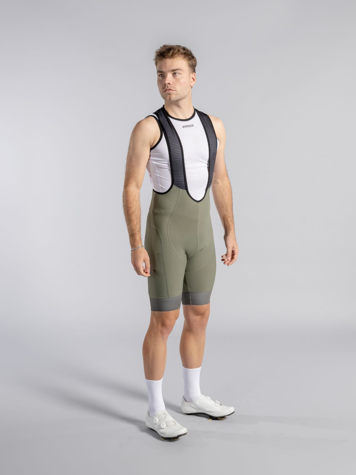 Icon Bibshorts Thyme Green
