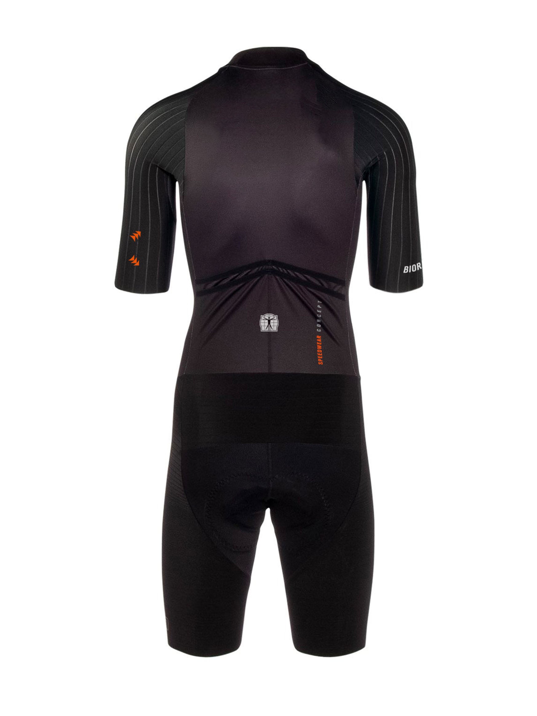 Speedwear Straßenrennanzug Schwarz