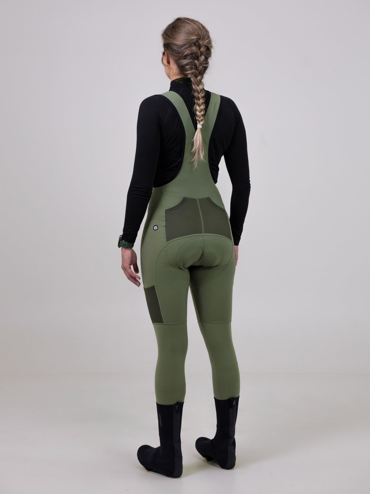 Tempest Gravel Dames Lange Wielerbroek Thyme Green