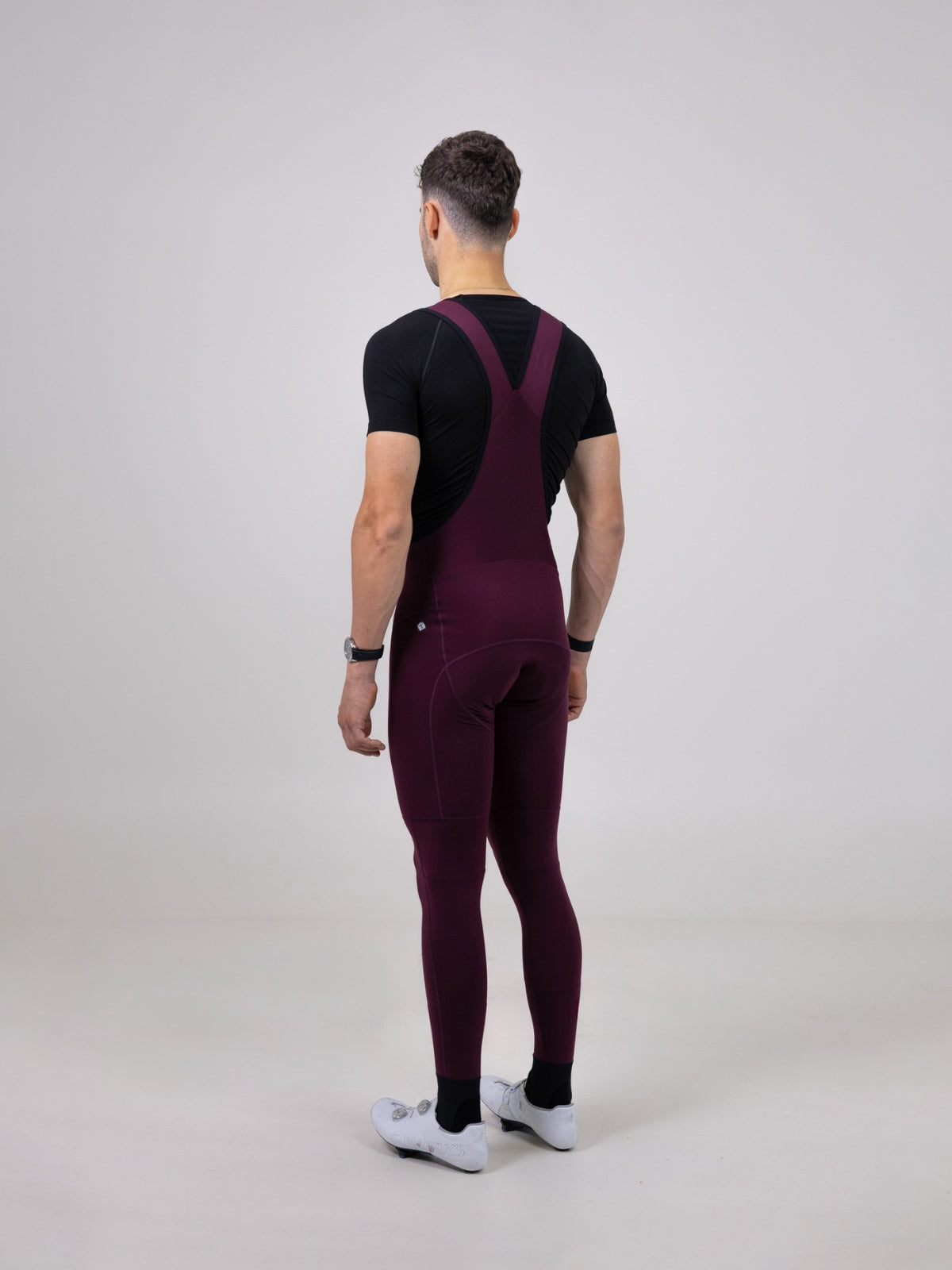 Tempest Light Lange Wielerbroek Wine Red