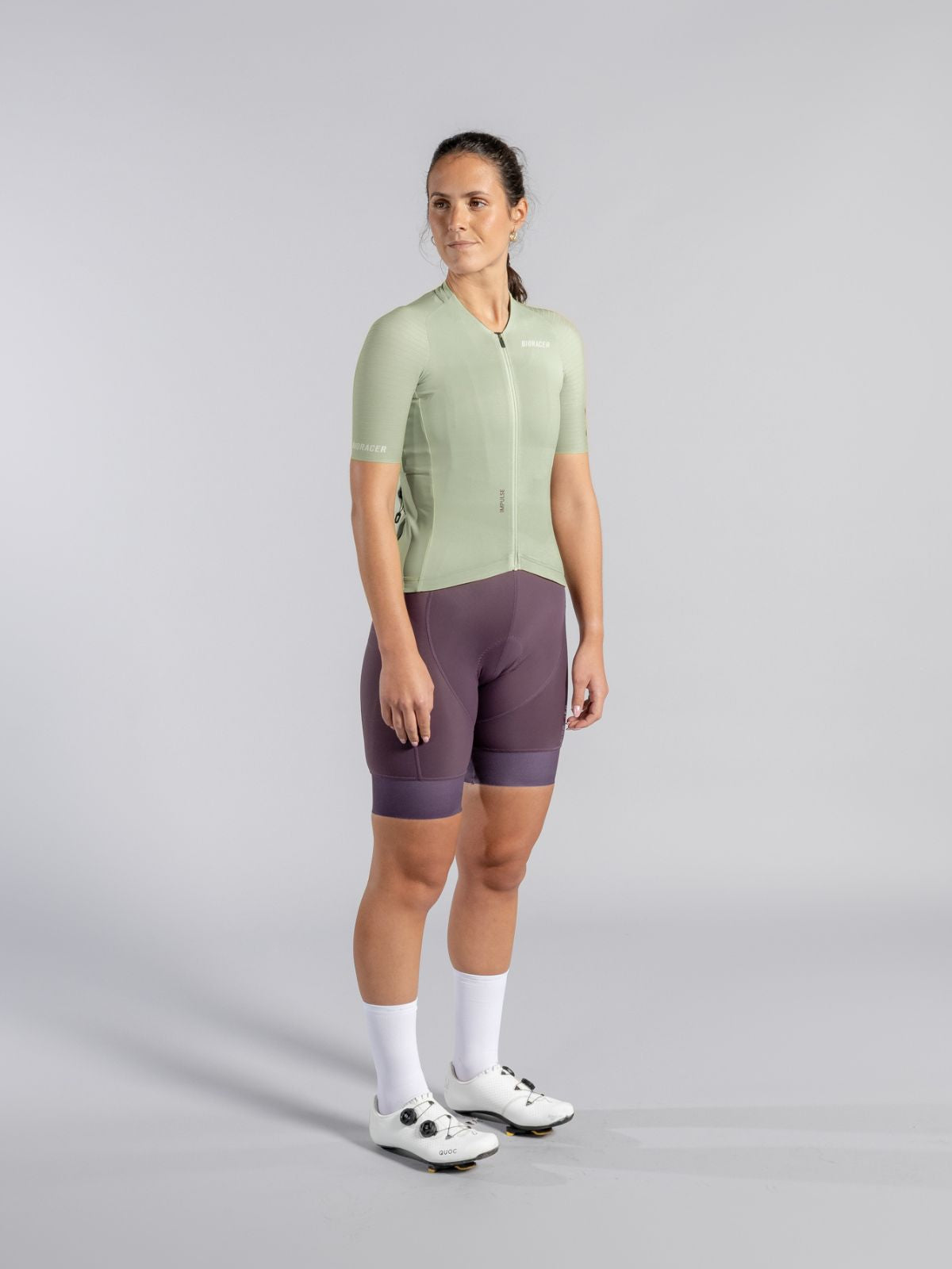 Icon Dames Wielershirt Pistachio Milk