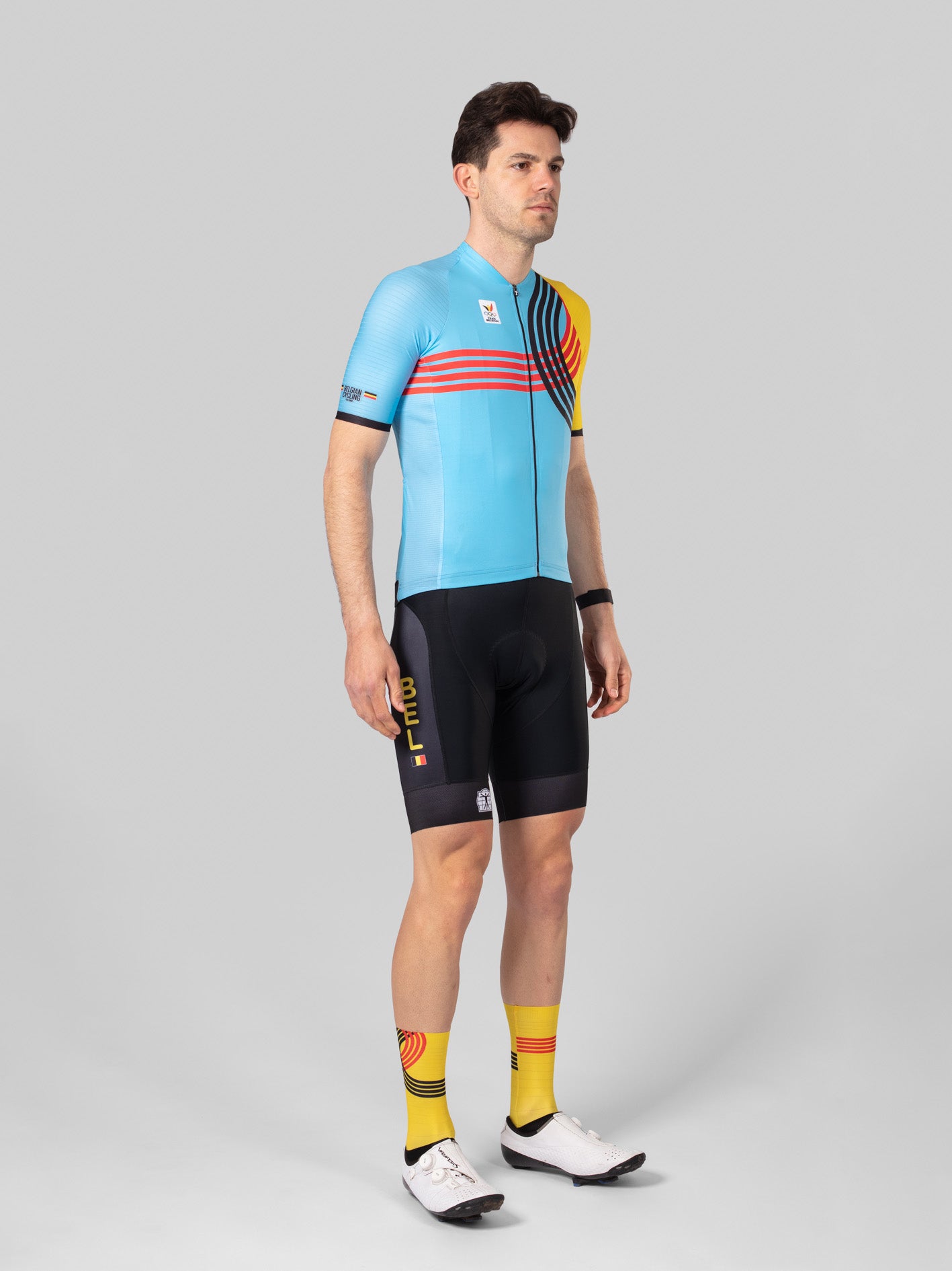 Officieel Team Belgium Icon Wielershirt – Olympische Editie