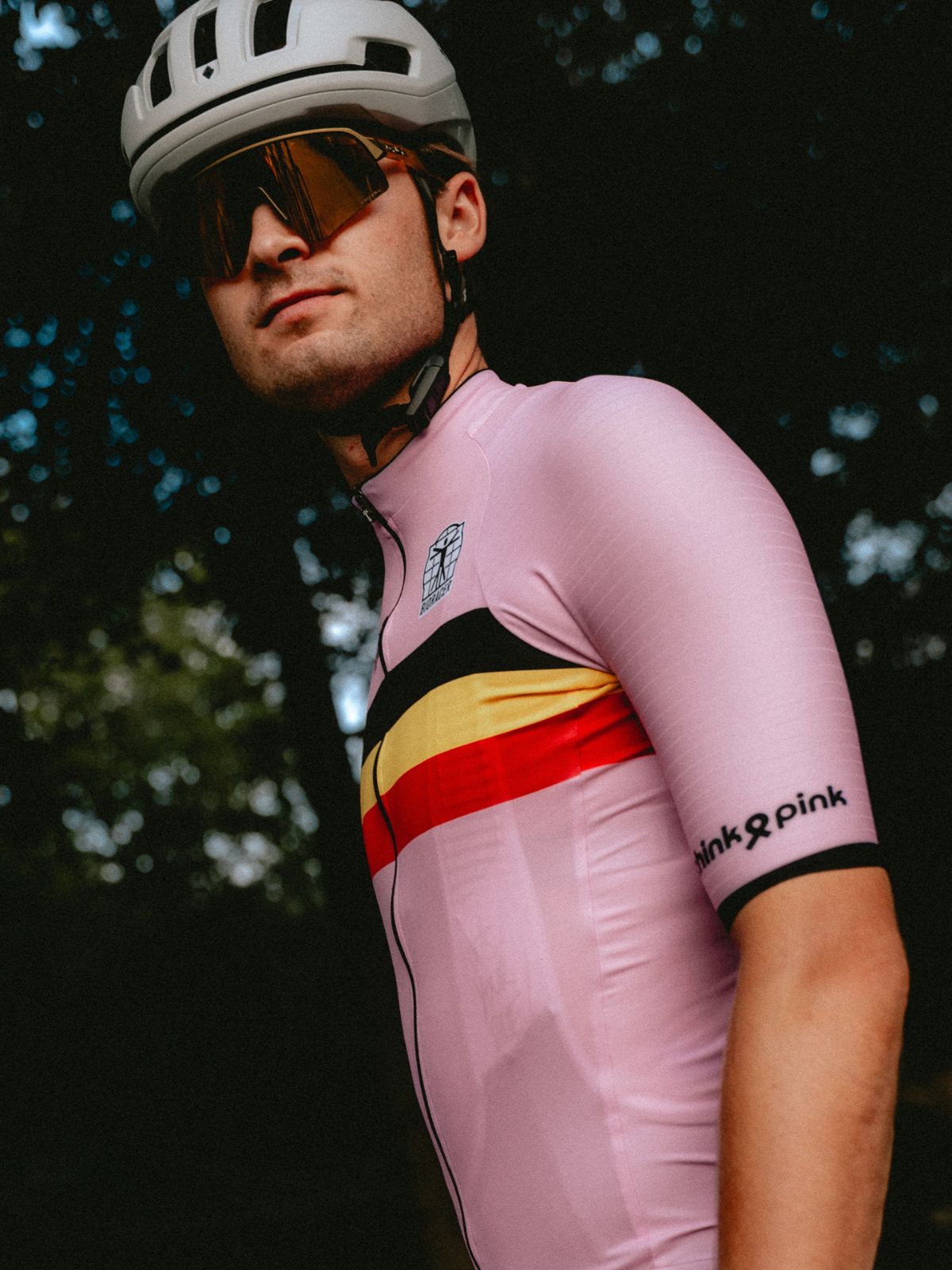 Officiële Belgian Cycling Icon Wielershirt – Think Pink Editie