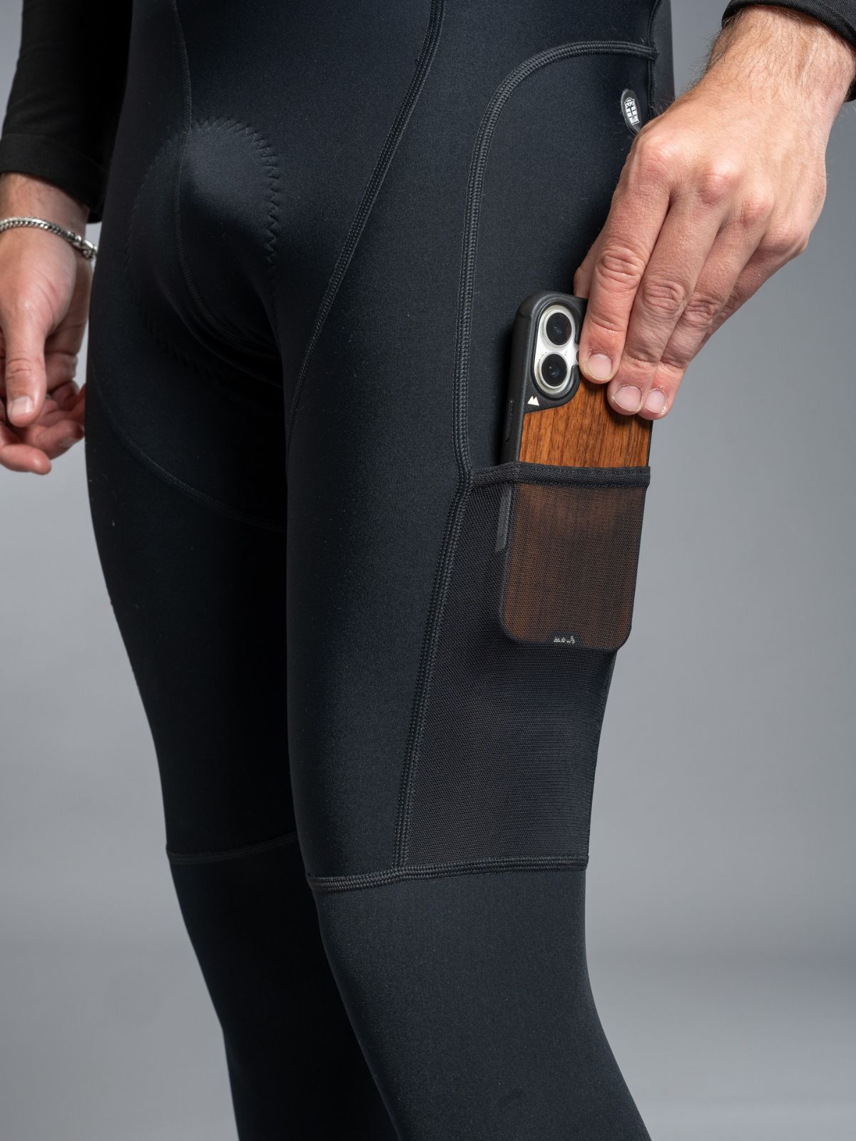 Tempest Gravel Lange Trägerhose Schwarz