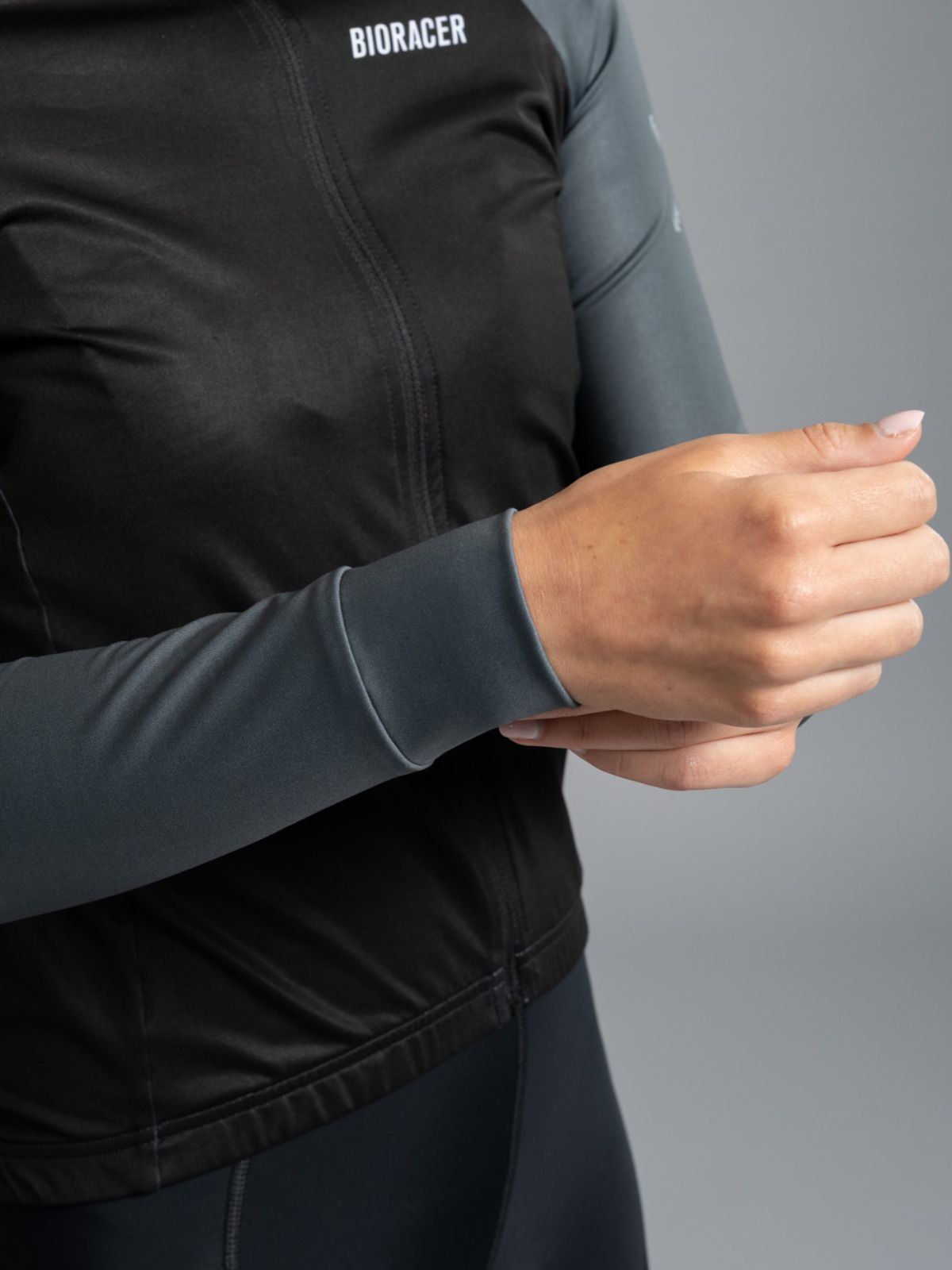 Tempest Light Damenjacke Schwarz - Anthrazit