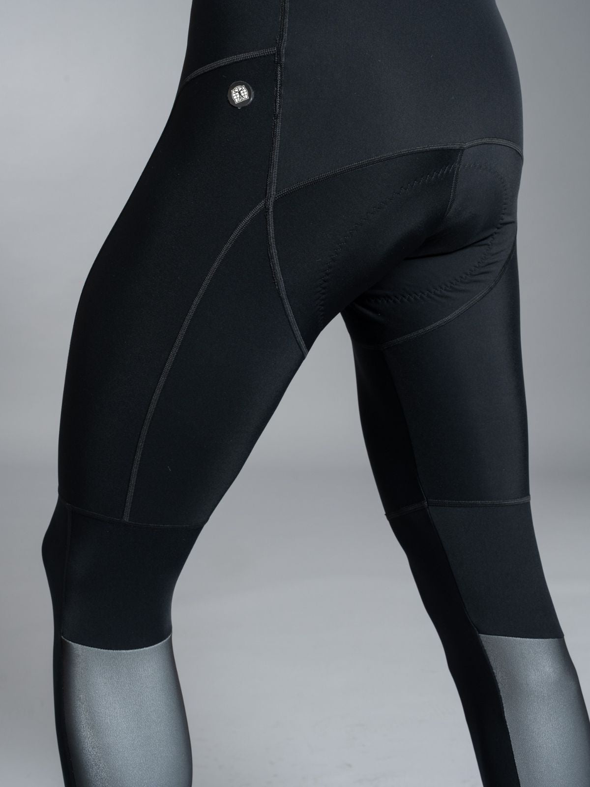 Tempest Pixel Damen-Lange Trägerhose Schwarz