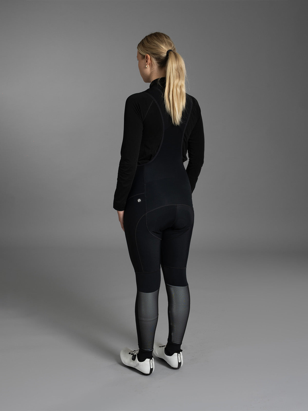 Tempest Pixel Damen-Lange Trägerhose Schwarz