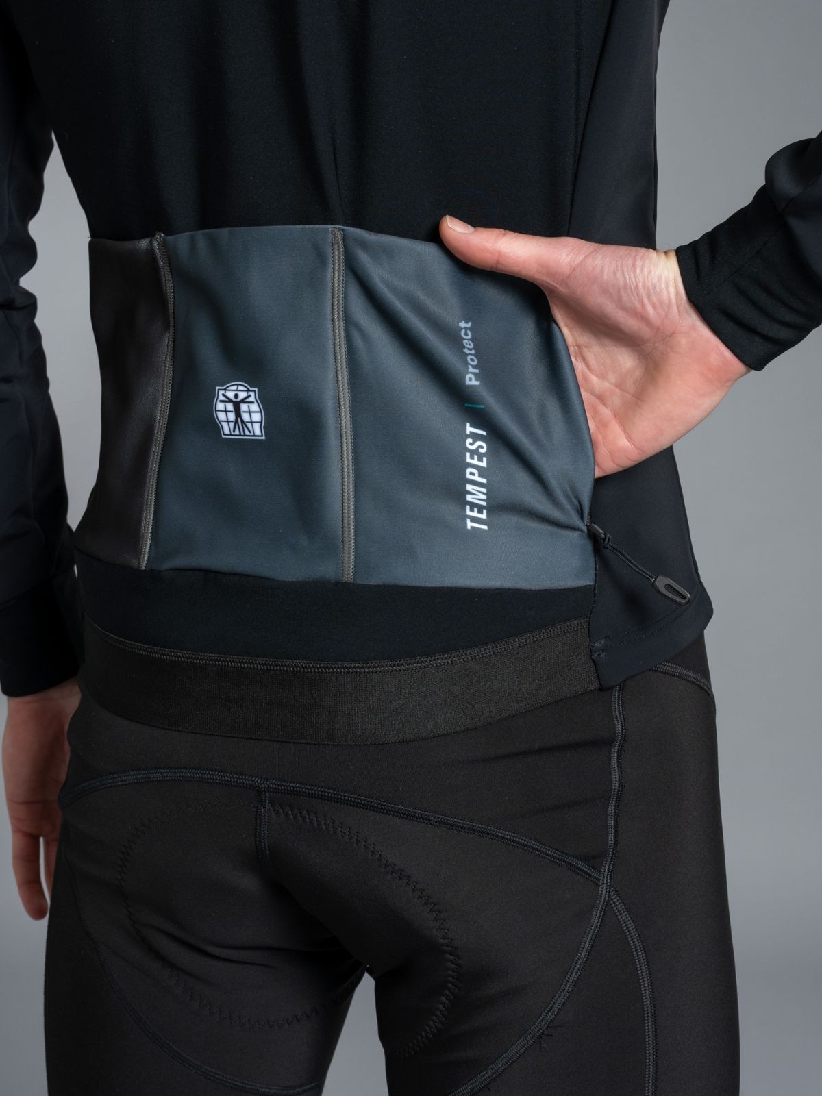 Tempest Protect Pixel Jacke Schwarz