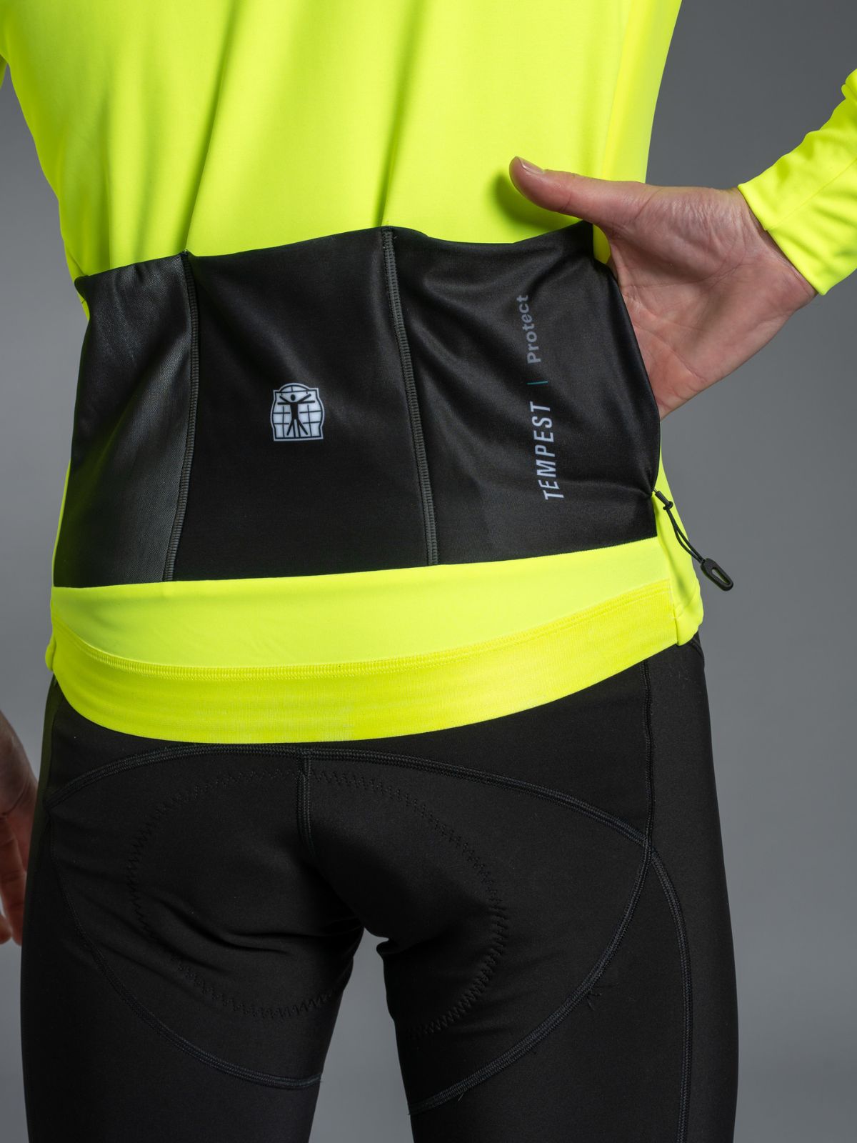 Chaqueta Tempest Protect Pixel Amarillo fluo