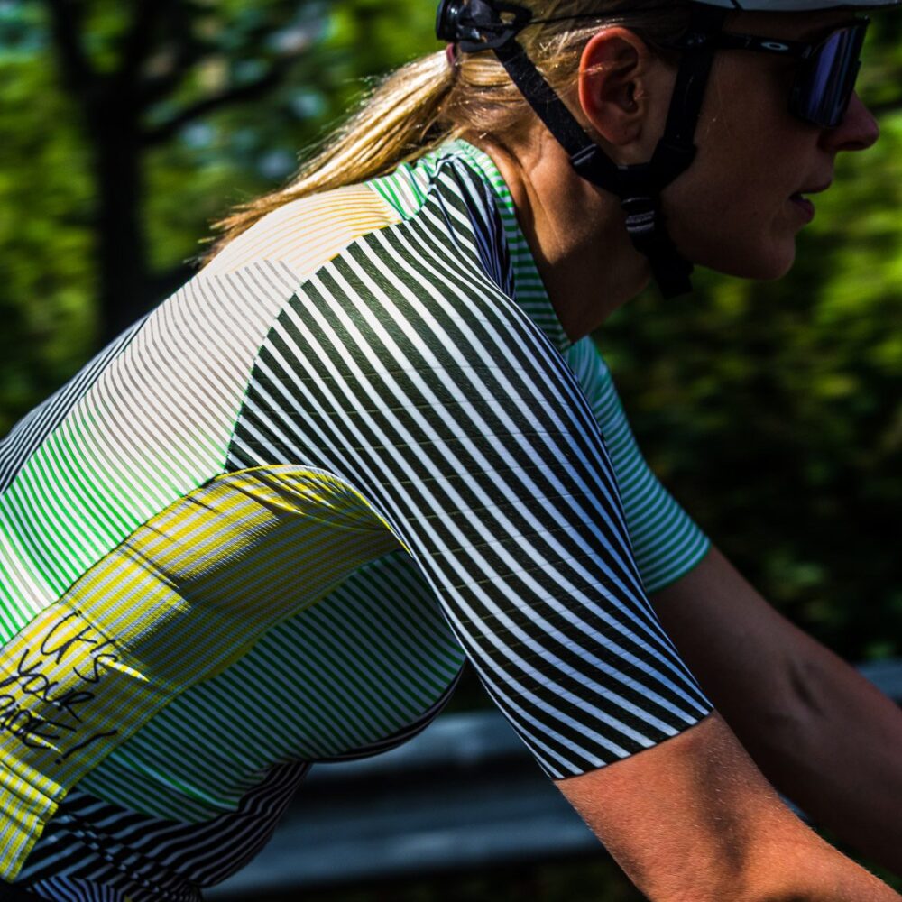 Epic Kontur Women's Jersey Olive Yellow