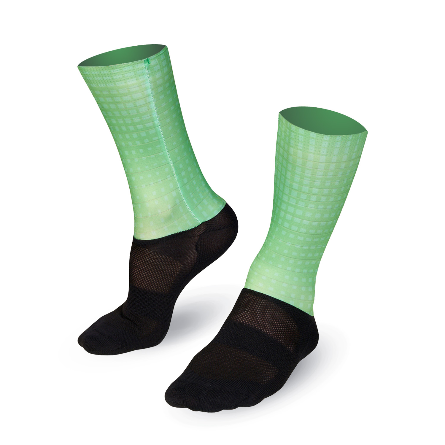 Technical Socks Op Art Green