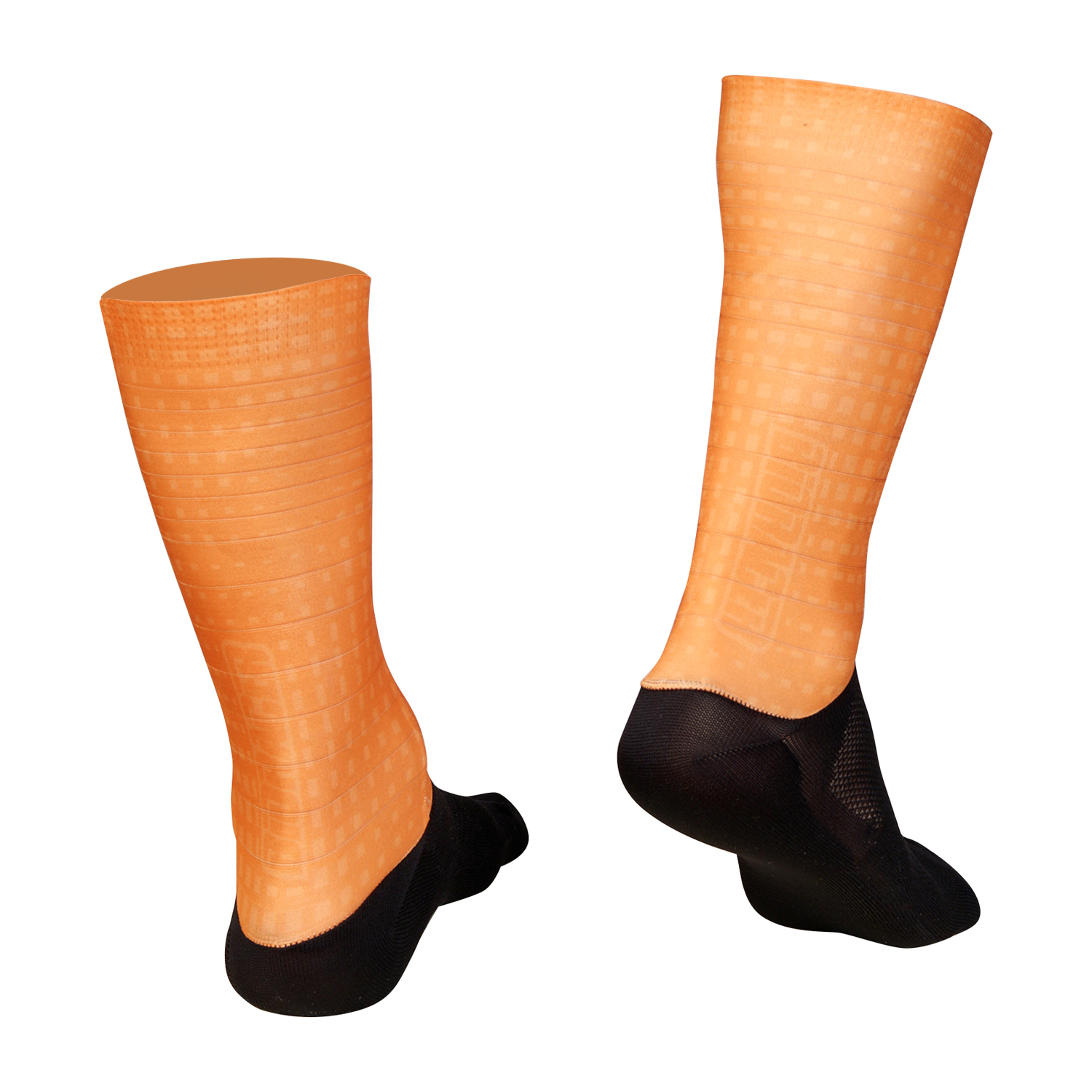 Technical Socks Op Art Orange