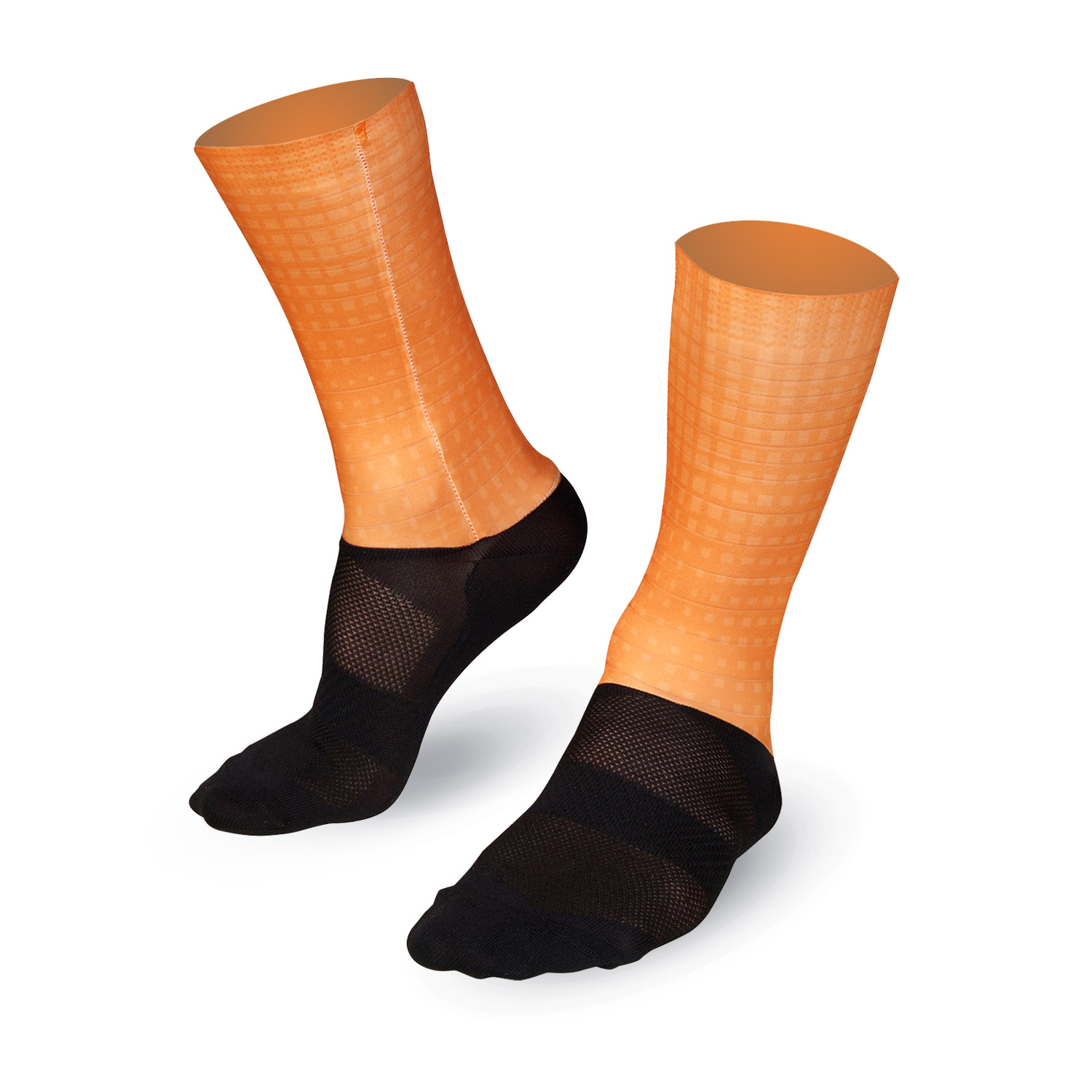 Technical Socks Op Art Orange