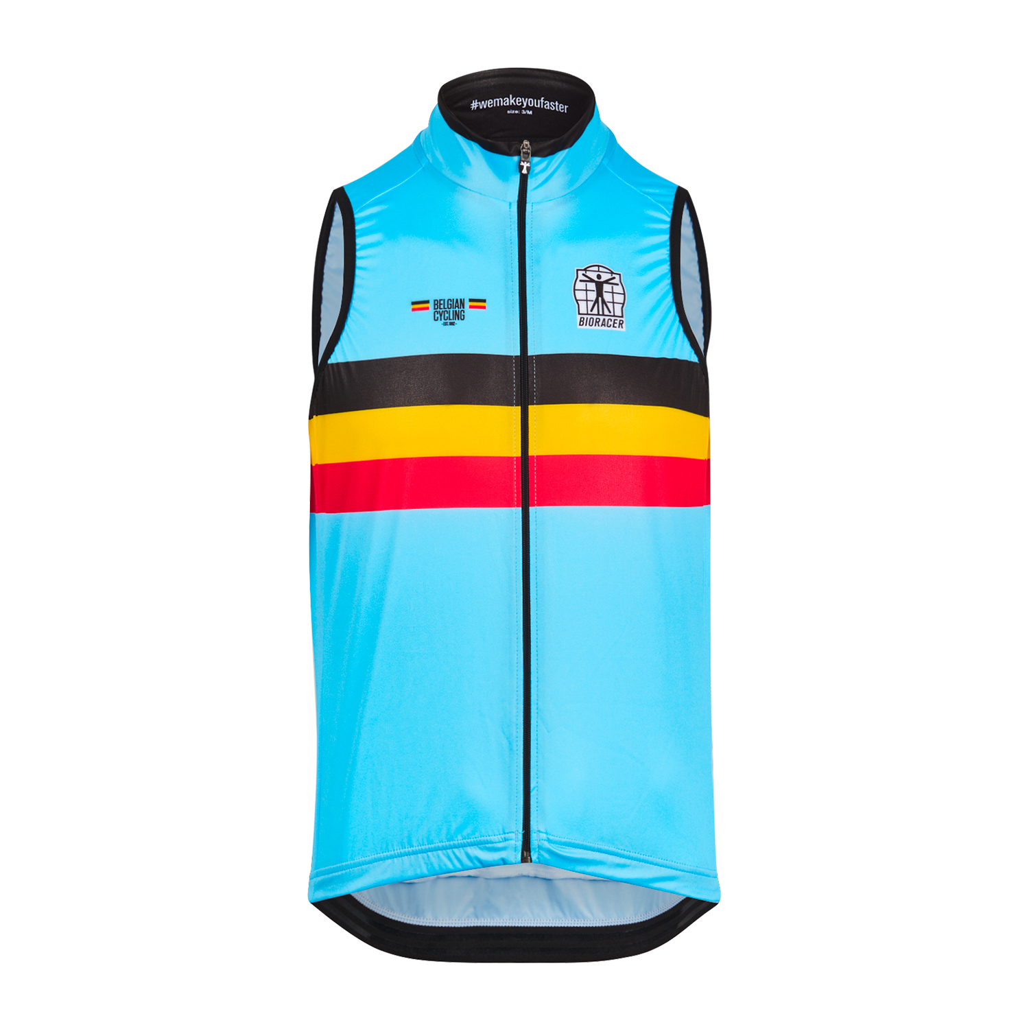 Official Belgian Cycling Icon Wind Gilet
