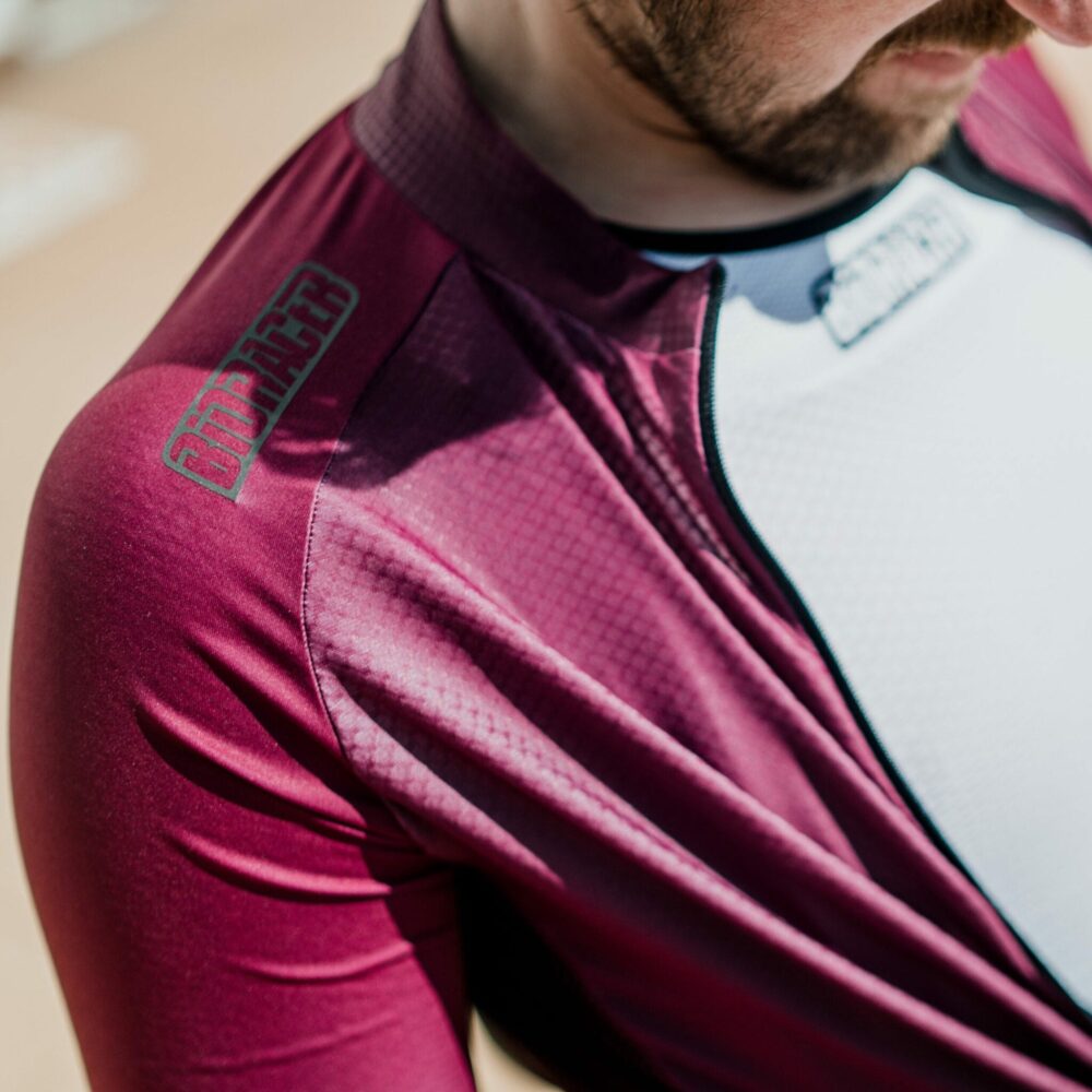 Sprinter Jersey Coldblack Light Bordeaux