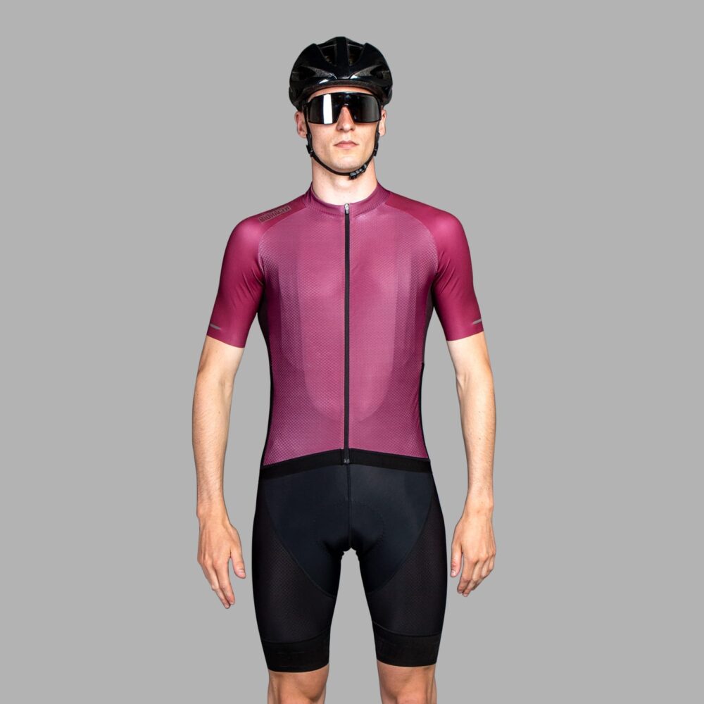 Sprinter Jersey Coldblack Light Bordeaux