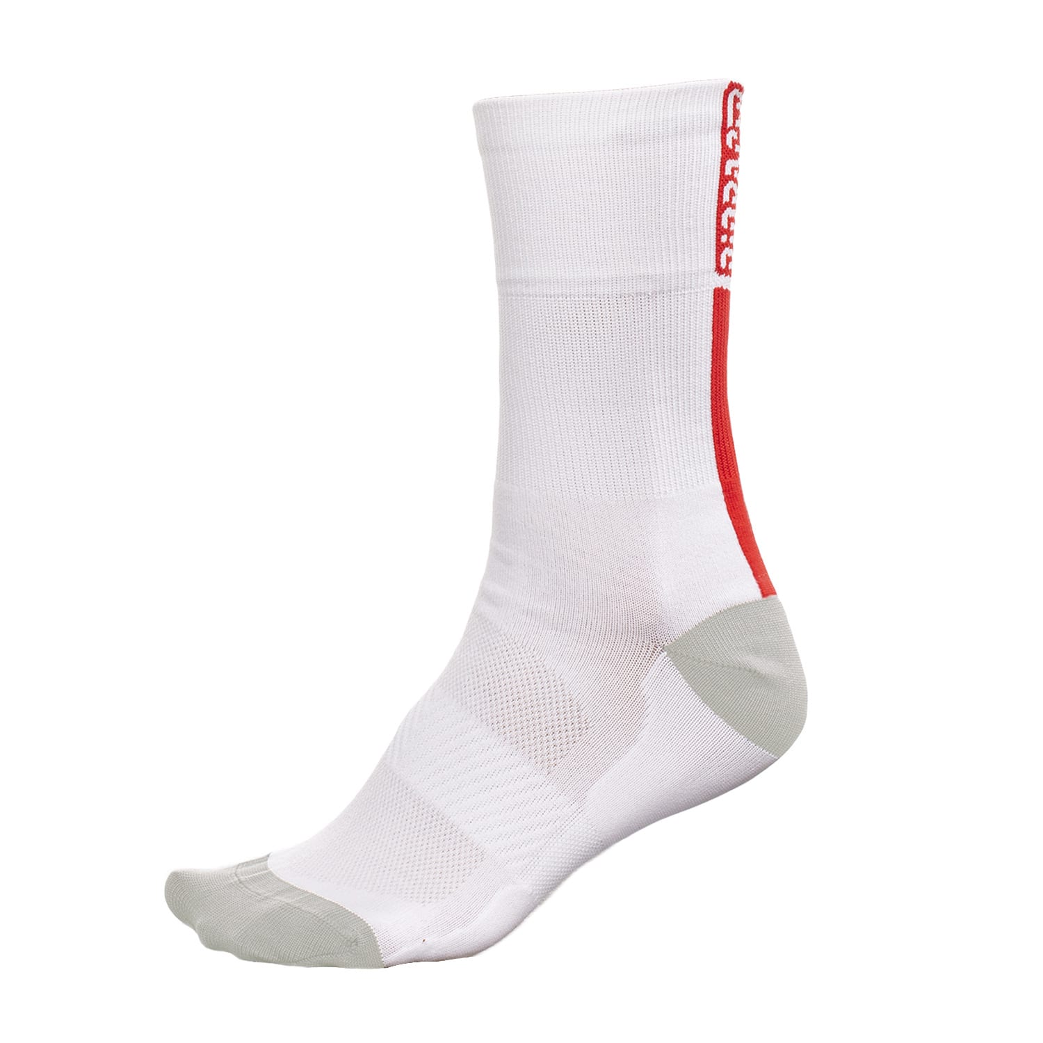 Summer Socks White Red