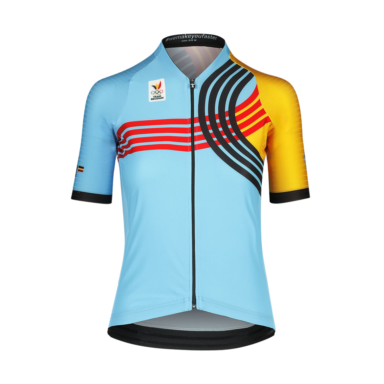 Team Belgium 2024 Cycling Jersey Women's