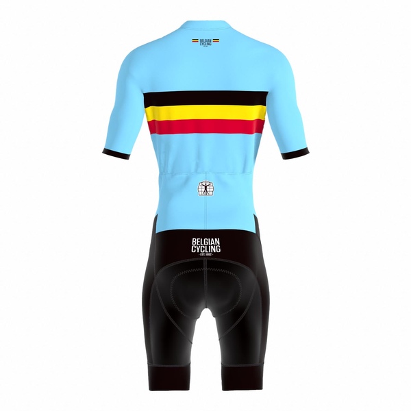 Official Belgian Cycling Icon Road Race Suit back