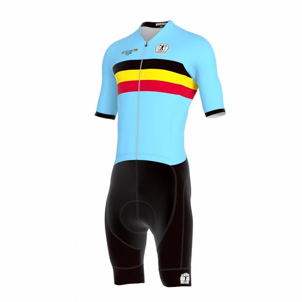 Official Belgian Cycling Icon Road Race Suit front