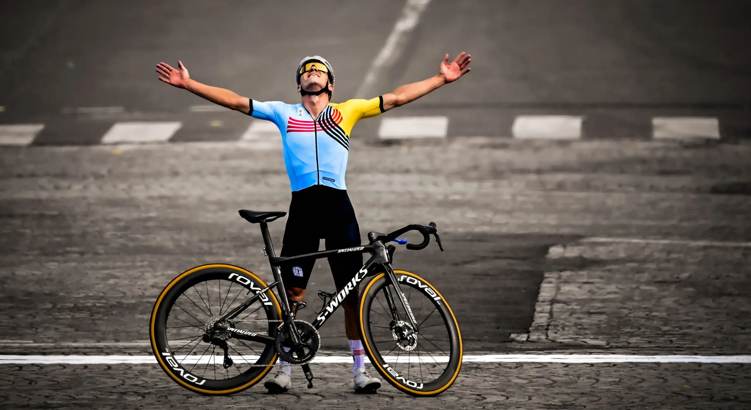 Remco Evenepoel wins Olympic Road Race in Paris for Team Belgium